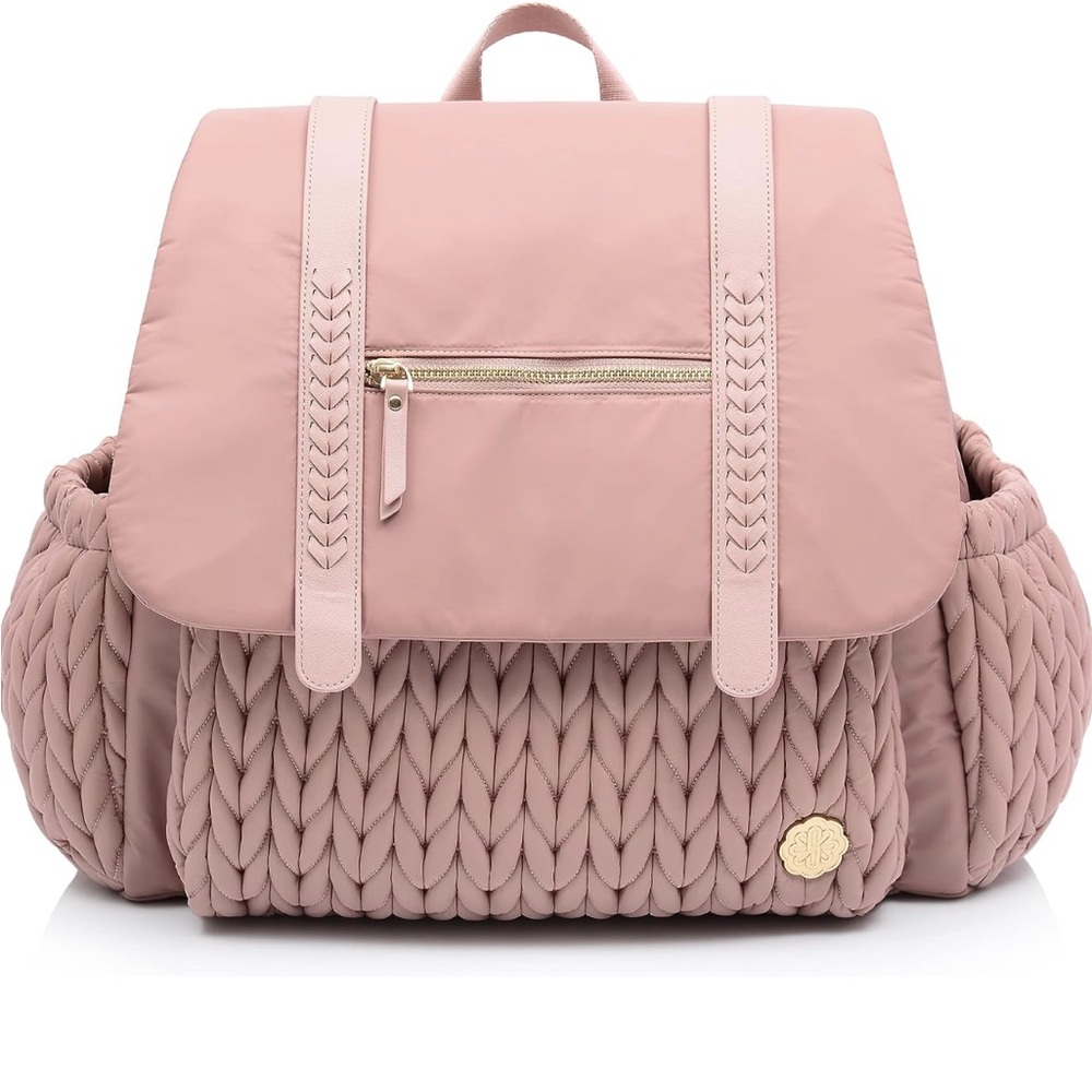 Happ Brand Levy Backpack Dusty Rose Diaper Bag